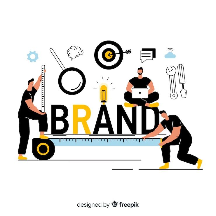 Brand Identity & Creatives concept project: A brand kit concept: mark, palette and type.